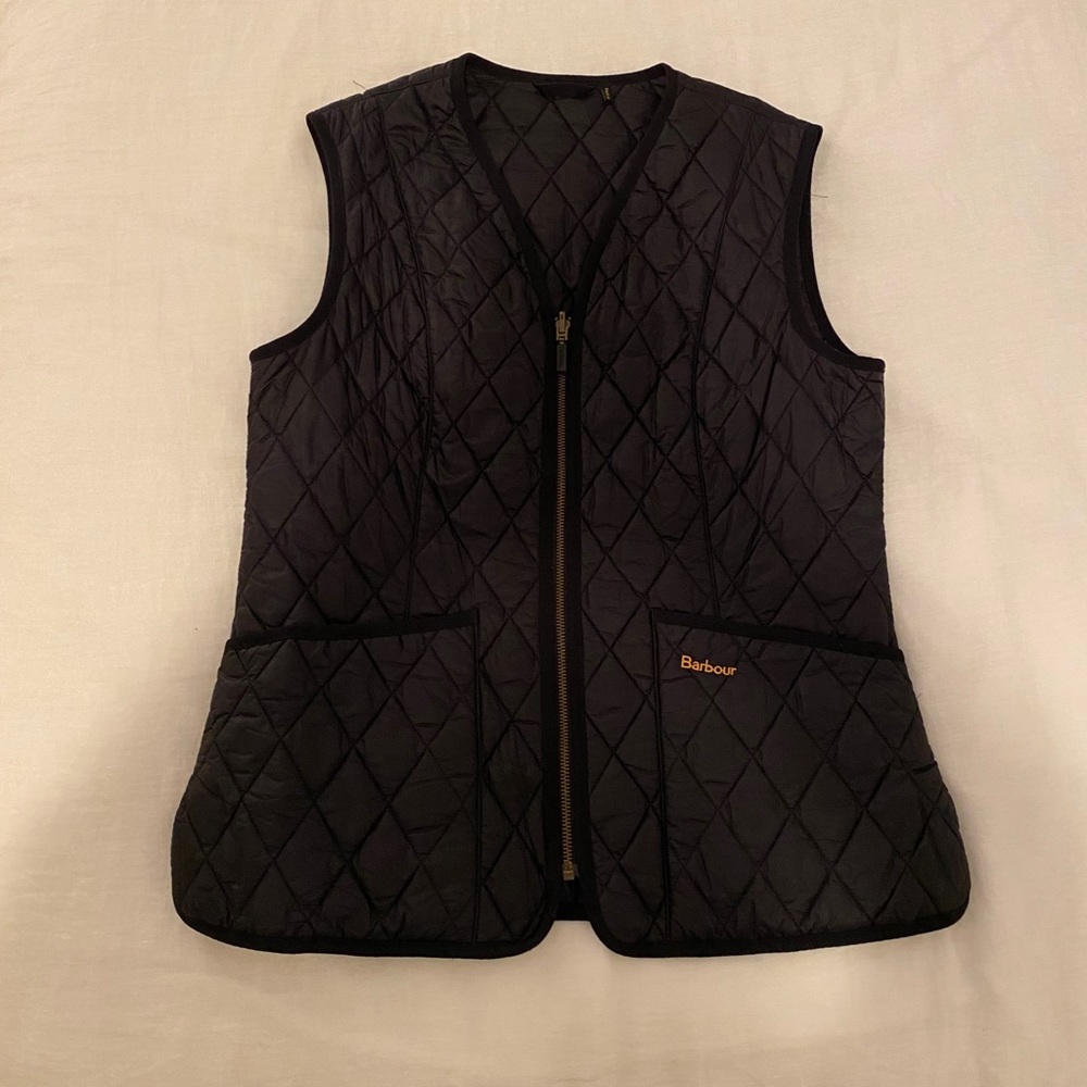 Barbour Black Vest